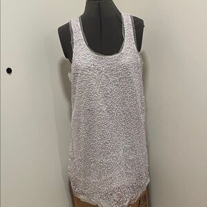 Topshop White Sequin Mini Dress